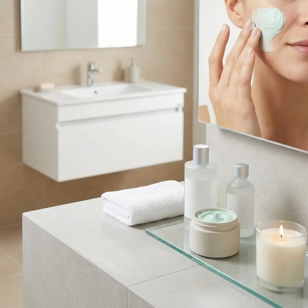 Black face mask for style, protection, and skincare